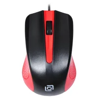 Мышь Oklick 225M (черный/красный) фото 1